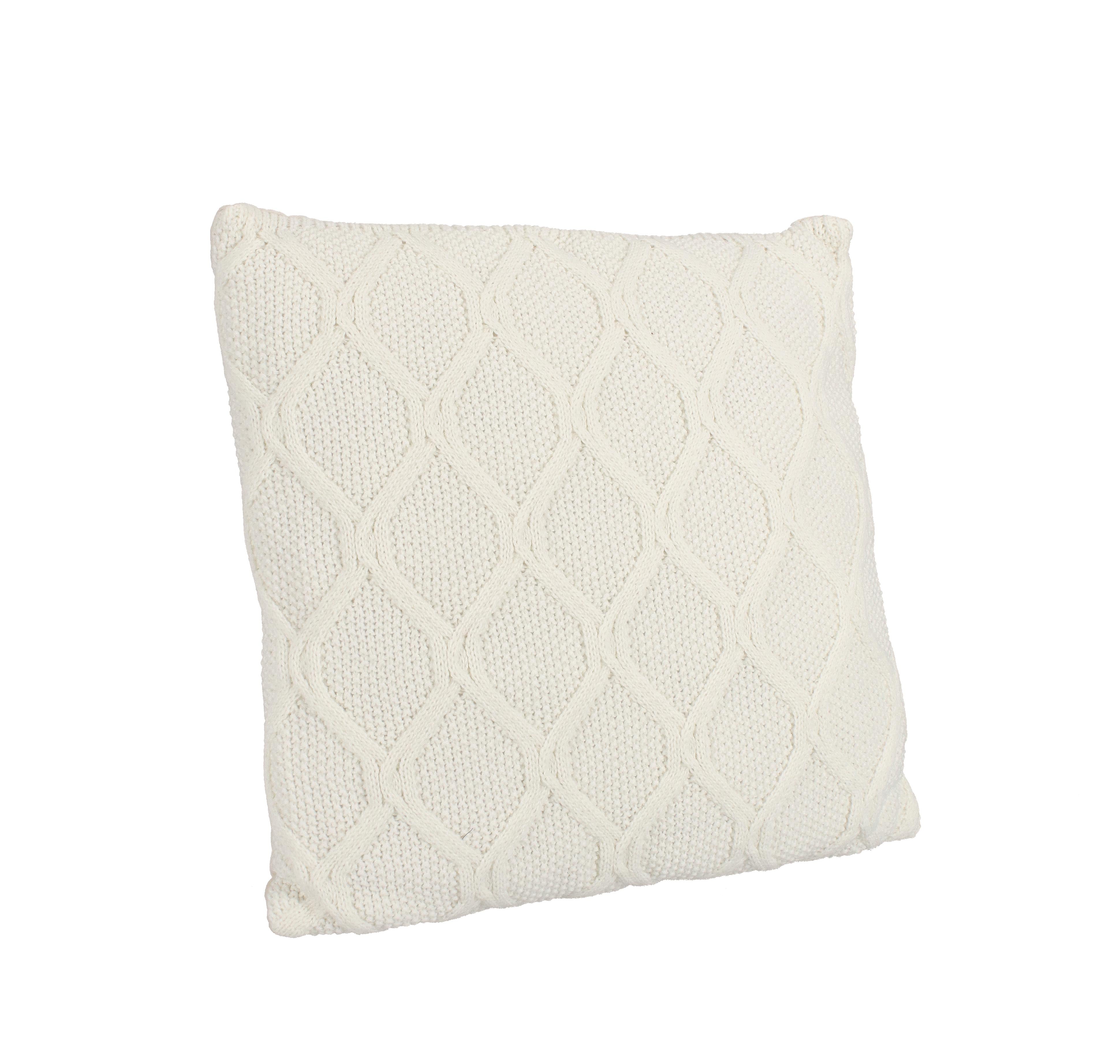 CUSCINO SCOTTY BIANCO 45X45