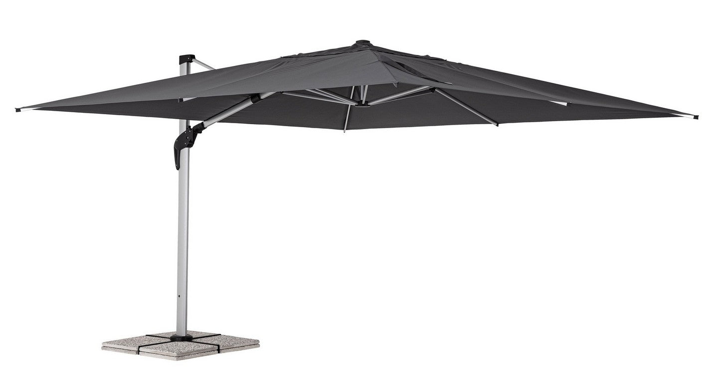 OMBRELLONE BRACCIO ARIES 4X4 ANODIZZATO GRIGIO