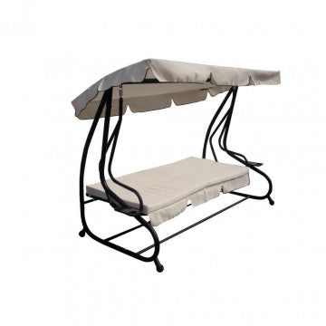 DONDOLO LETTO RELAX C/CUSCINI TORTORA