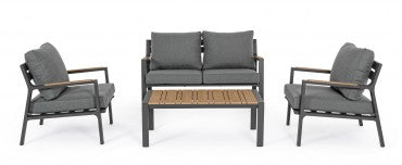 SET SALOTTO ERNST ANTRACITE