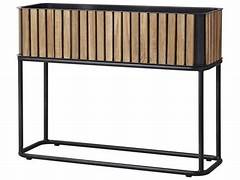 FIORIERA FLOWER BOX ALLUMINIO E TEAK