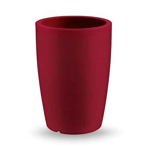 VASO GENESIS ROTONDO H60 CM ROSSO ORIENTE