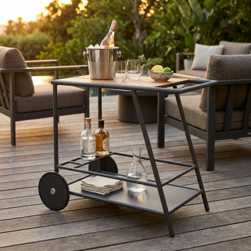 CARRELLO ALLUMINO ANTRACITE MAXWELL
