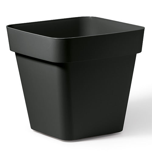 VASO QUADRATO CLEO 40 CM ANTRACITE