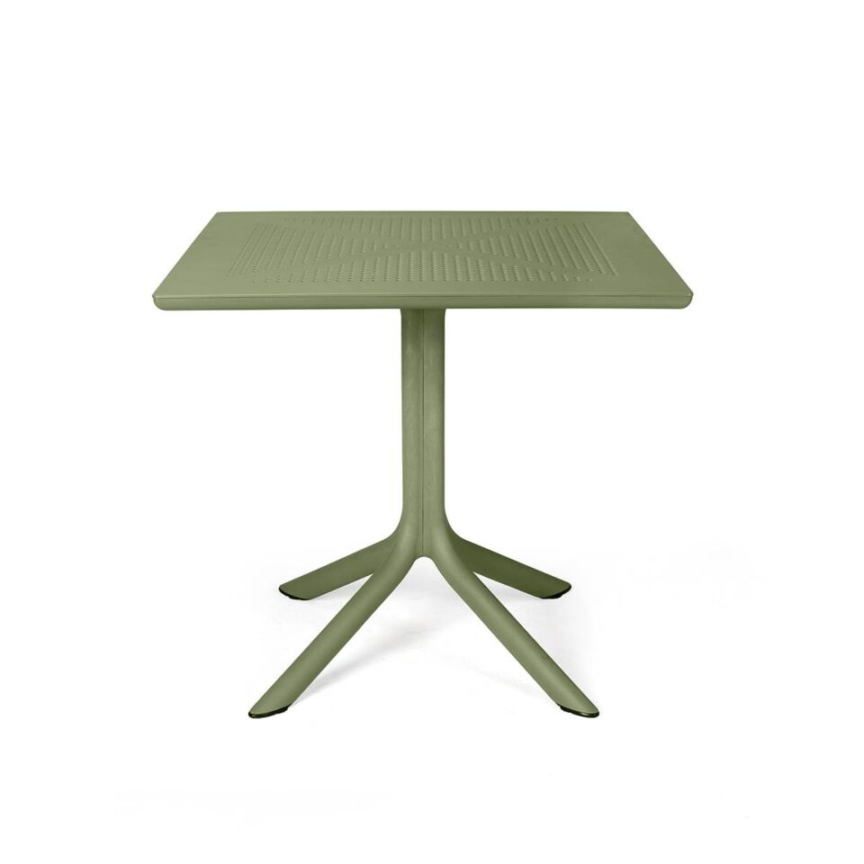 TAVOLO CLIP 80X80 AGAVE