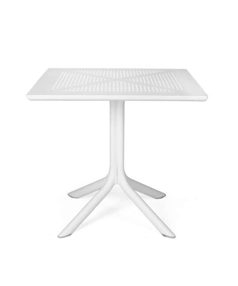TAVOLINO CLIP BIANCO 70
