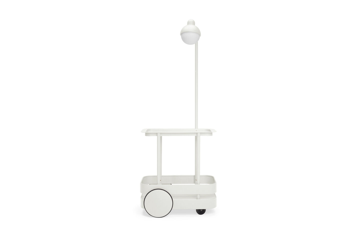 JOLLY TROLLEY CARRELLO C/LAMPADA GRIGIO 78X55X200