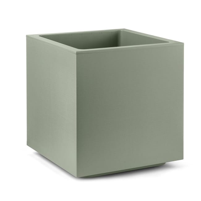 VASO CUBO MATHERIA 50CM TERRA LAGUNA